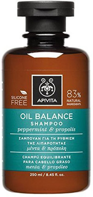 

Apivita Oil Balance Shampoo With Peppermint And Propolis(250 ml)