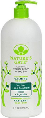 

Nature's Gate Tea Tree Calming Shampoo Help Balance Irritated aky Scalp Ideal For Everyday Use(946.36 ml)