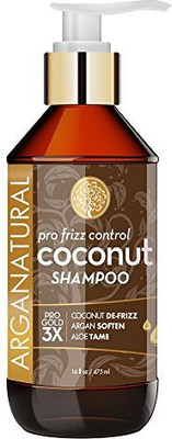Arganatural Gold Pro Frizz Control Coconut Shampoo(473.18 ml)