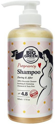 

BIGGREEN Big Green Pregnancy Shampoo Natural IngredientsSulfate And Chemical FreeGentle Deep Cleansing(502.76 ml)