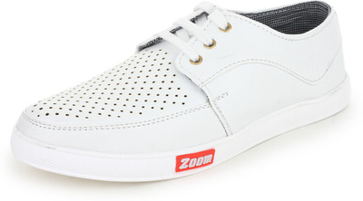 

TRASE Laser Casual Shoe Sneakers For Men(White