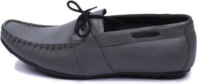 

Gimmi Men's Leather Grey Formal / Corporate Party wear Shoes Corporate Casuals For Men(Grey, Grey 02
