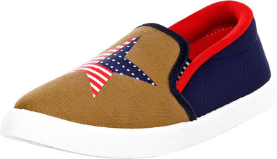 

AZOTIC Slip On Sneakers For Men(Multicolor, Multi