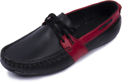 

Gimmi Men's Leather Black Formal / Corporate Party wear Shoes Corporate Casuals For Men(Black, Black 05