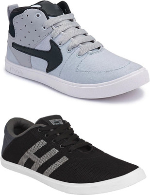 

Navchetan Sneakers For Men(Multicolor, Grey