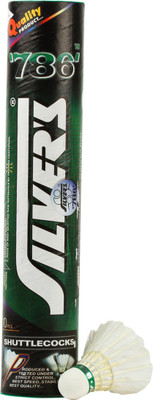 

Silver's 786 Feather Shuttle - White(Medium, 77, Pack of 10)
