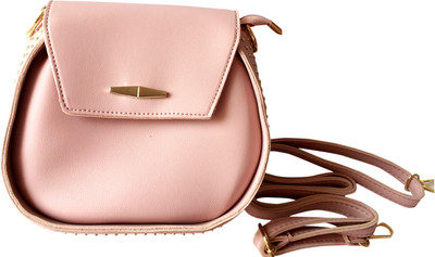 

Marvelous Gifts Girls Pink Leatherette Sling Bag