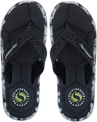 

Sole Threads CHEMICAL Flip Flops, Military-black