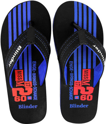 Blinder Slippers, Blue