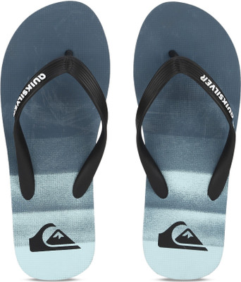 

Quiksilver Slippers, Black/blue/blue