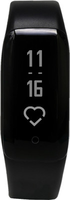 

iVooMi FitMe Smart Fitness Band(Black Strap, Size : Regular), Midnight black