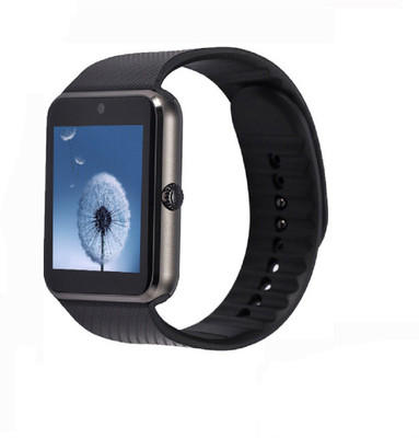 

KUKSHYA GT08 Black Smartwatch Smartwatch(Black Strap Regular)