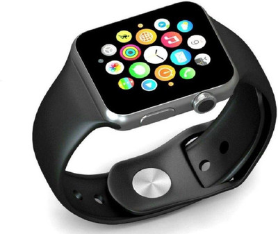 

KUKSHYA A1 Spot Bluetooth Smartwatch with Camera + TF Card Slot Compatible with Digital Android and IOS Device Smartwatch(Black Strap Regular)