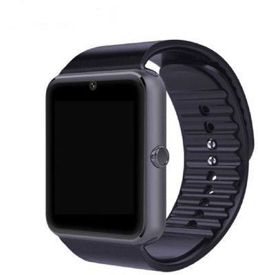 

KUKSHYA GT08 Black Smartwatch Smartwatch(Black Strap Regular)