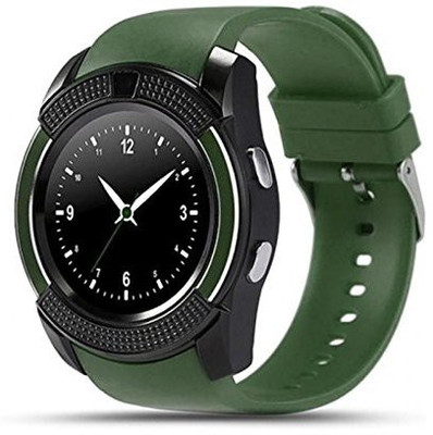 

Estar Bluetooth Smart Watch WHITE Smartwatch(Green Strap FREE SIZE)