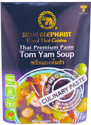 

Blue Elephant Thai Tom Yum Soup Paste, 70 Gms(70 g)