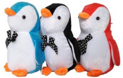 

Aparnas penguin 18cm carhanging soft toy plush Stuffed Cartoon Toy For kids ,car hanging birthday gift return gift love girl - 18 cm(multicolour)
