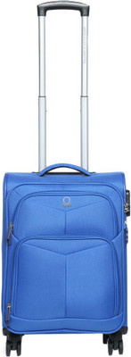 

United Colors of Benetton Soft Luggage Strolly Expandable Cabin Luggage -  inch(Blue