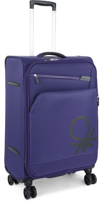 

United Colors of Benetton Soft Luggage Strolly Expandable Check-in Luggage -  inch(Purple