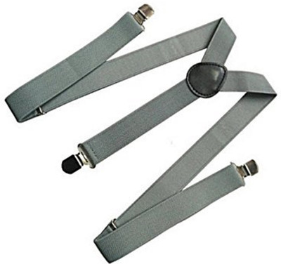 

CSU Y- Back Suspenders for Men, Boys, Girls, Women(Grey)