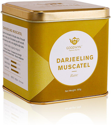 

Goodwyn Darjeeling Muscatel Tea, Rare Darjeeling Second Flush, 100 Grams, Makes 50 Cups Black Tea Box(100 g)