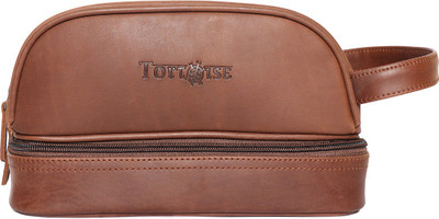 

Tortoise Cosmetic Pouch(Brown), Dark brown