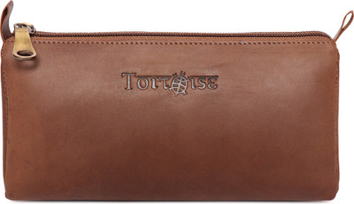 

Tortoise Cosmetic Pouch(Brown), Dark brown