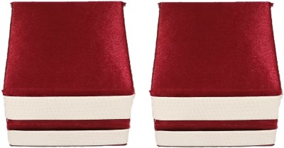 

Addyz Pack of 2 Pieces Premium Quality Ring Box Valentine Wedding Proposal Gift Case Jewellery Vanity Box(Maroon)