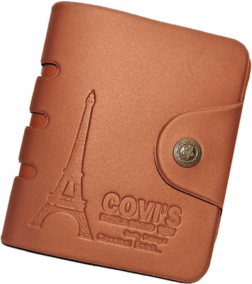 

Hornwood Boys Tan Artificial Leather Wallet(7 Card Slots)