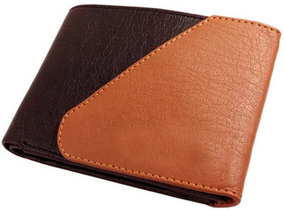 

Just Leather Men Multicolor Artificial Leather Wallet(6 Card Slots), Black