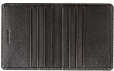 

SHAR Men Black Genuine Leather Card Holder(10 Card Slots)