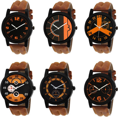 

Montres New Stylish And Attractive Set Of 6 For Men Watch - For Boys