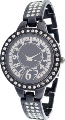 

Rage Enterprise New Designer Diamond Braslate Strap Women Watch - For Girls