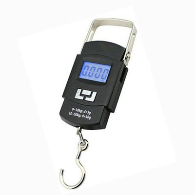 

AmtiQ Portable electronic scale Weighing Scale (Black) Weighing Scale(Black)