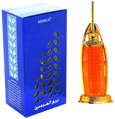 

Kivalo Ⓡ Haramain Pure Original Burj Al Haramain Fragrance Perfume Oil (Attar) with Musk, Agarwood, Amber - 18 ml Floral Attar(Oud (agarwood))