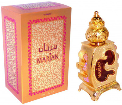 

Kivalo Ⓡ Haramain Pure Original Marjan Fragrance Perfume Oil (Attar) with Amber, Musk, Cedar wood - 15 ml Floral Attar(Musk)