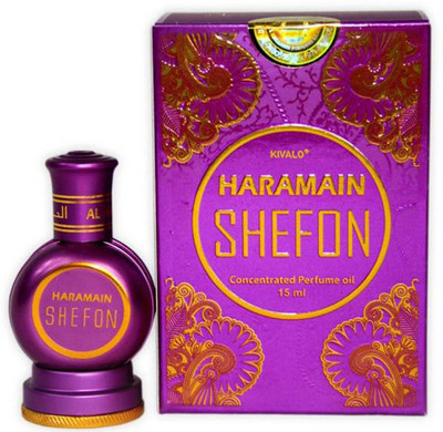 

Kivalo Ⓡ Haramain Pure Original Shefon Fragrance Perfume Oil (Attar) with Cedarwood, Amber, Musk - 15 ml Floral Attar(Musk)