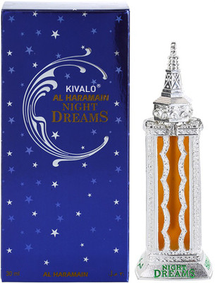 

Kivalo Ⓡ Haramain Pure Original Night Dreams Fragrance Perfume Oil (Attar) with Cedar wood, Musk, Amber - 30 ml Floral Attar(Musk)