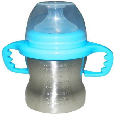 

babique Baby Thermal Insulation Stainless Steel Baby Feeding Bottle -290 ml (Blue) - 290 ml (Blue) - 290 ml(Blue)