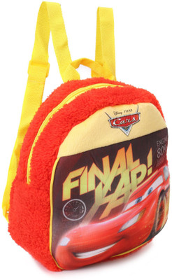 

Disney Cars Plush Bag 2.5 L 30 Backpack(Yellow), Red