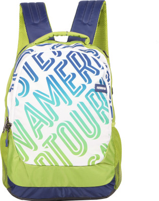 

American Tourister POP Plus 01 Backpack (Lime&Blue) 19 L Backpack(Multicolor)