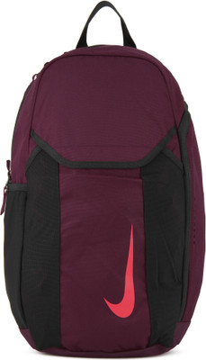 

Nike NK ACDMY BKPK 2.0 11.81 L Backpack(Black, Purple), Bordeaux/black/siren red
