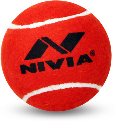 Nivia Cricket Tennis Ball Cricket Tennis Ball(Pack of 12, Orange)