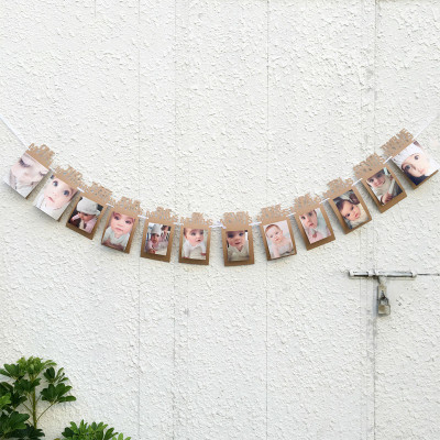 

MY PARTY SUPPLIERS FIRST YEAR MONTHLY Banner(2 ft, Pack of 12)