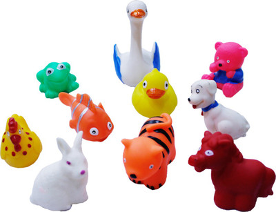 

Toys Factory CHUCHU SQEEZE TOYS Bath Toy(Multicolor)