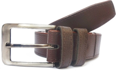 

Man&Black Men Formal, Party, Casual Brown Artificial Leather Belt