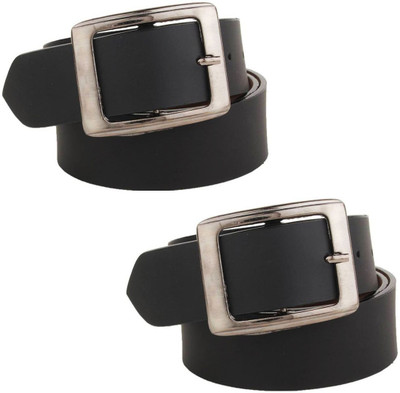 

FUN STOP Men Casual, Formal Black Artificial Leather Belt