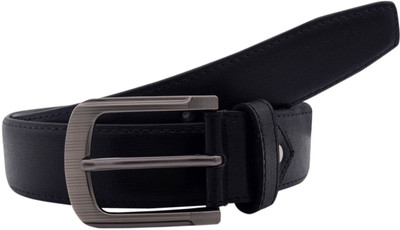

Baluchi Men Formal Black Artificial Leather Belt