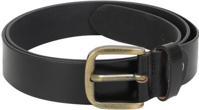 

Hidelink Men & Women Casual Black Genuine Leather Belt