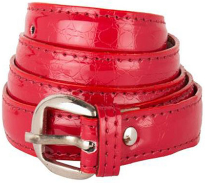 

FUN STOP Girls Casual Red Artificial Leather Belt